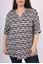 Immagine di CURVY GIRL TOP WITH CRISS CROSS AND OPEN WORK SLEEVES